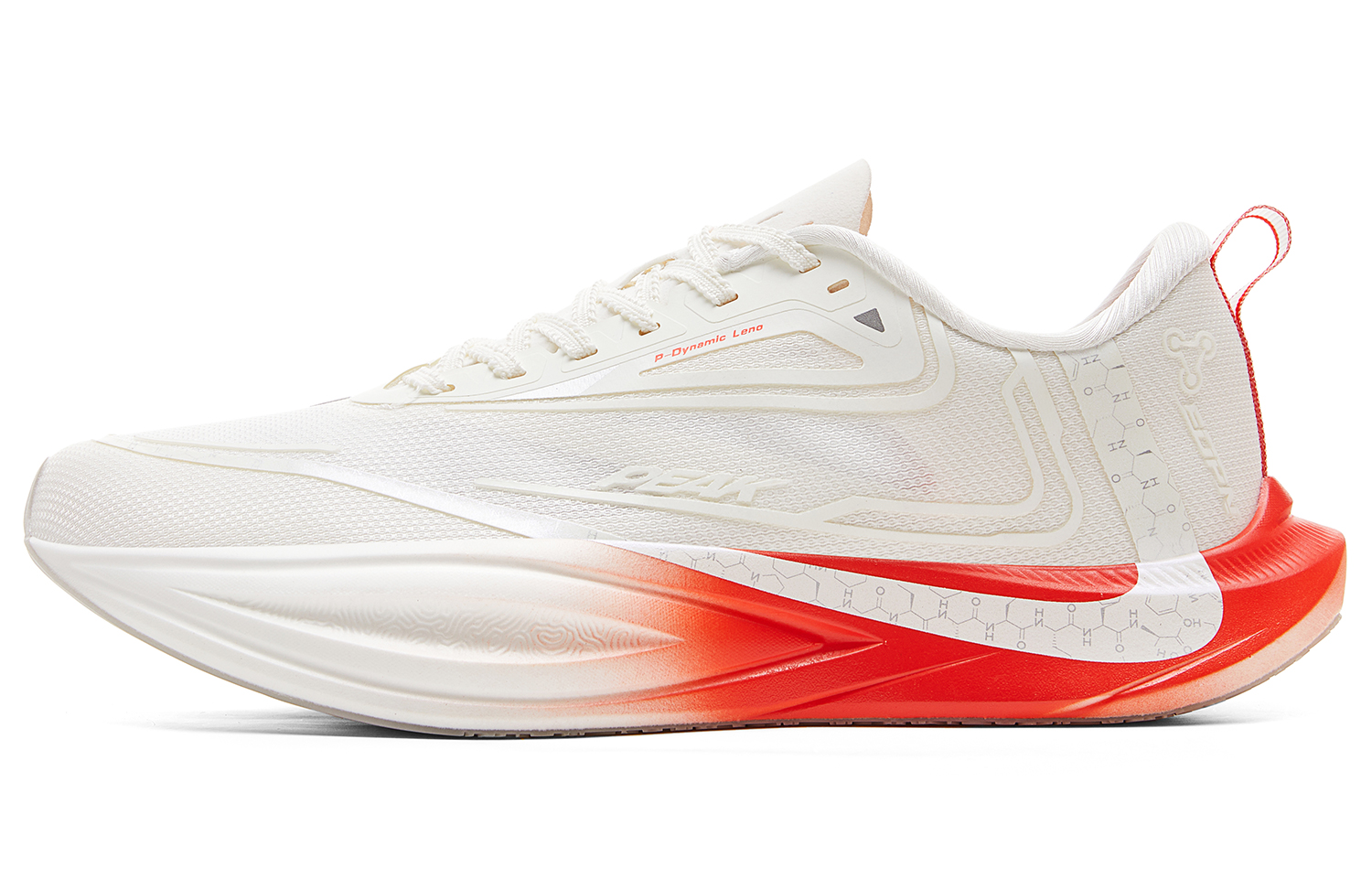 

PEAK Кроссовки для бега 2nd Breath 2.0 с амортизацией, дышащие, с защитой от опрокидывания, низкие, мужские, цвета слоновой кости и оранжевого цвета