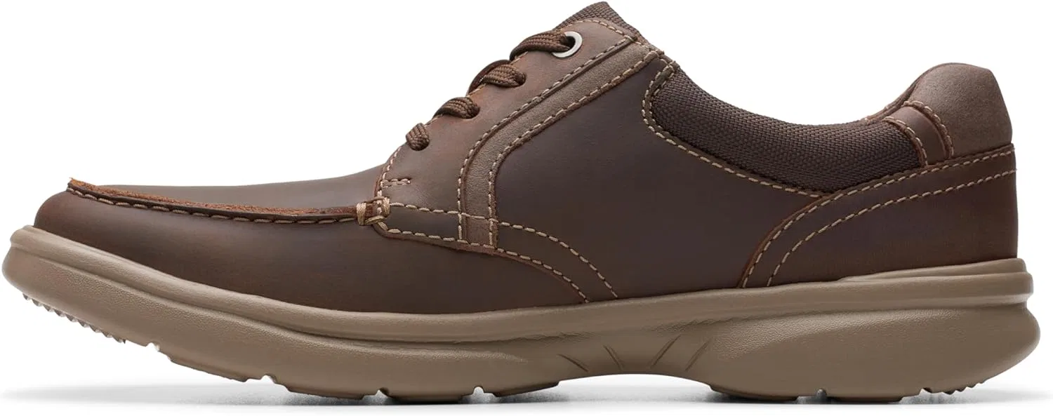 Мужские кроссовки Clarks Bradley Vibe, Tan Drum Leather — фото 3