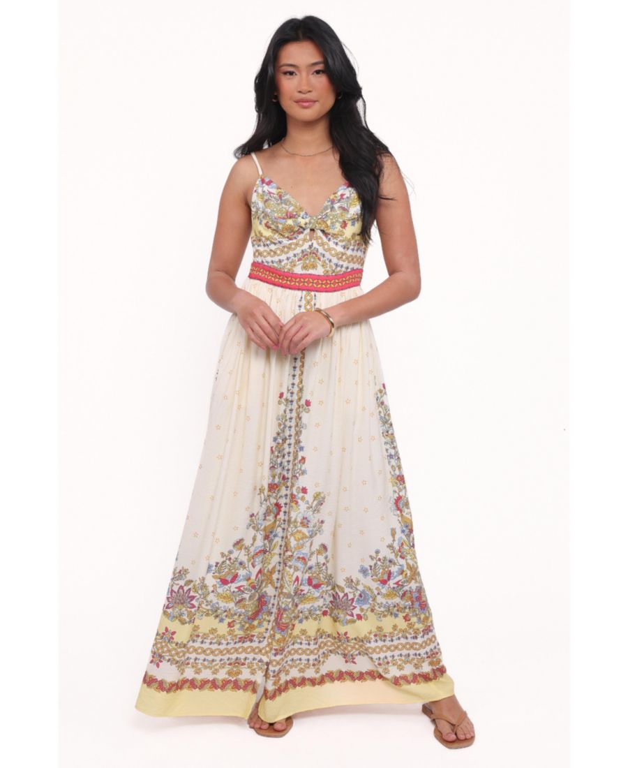 

Женское макси-платье Caelia Petal and Pup, Yellow multi