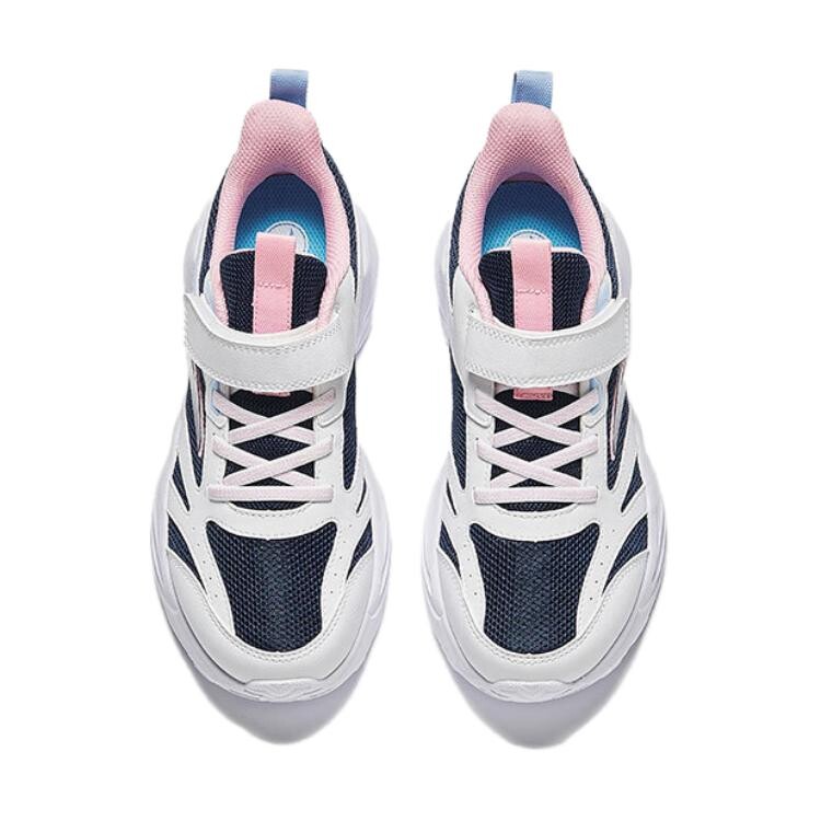 Детские кроссовки GS Low-top Anta Белые/новые чернильно-синие/ярко-розовые Anta Kids, синий — фото 3