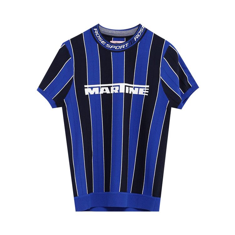 

Футболка Martine Rose Logo Tight T-Shirt, Blue