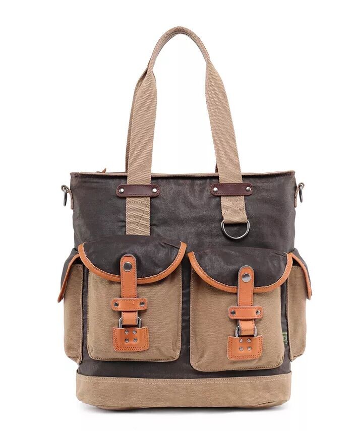 

Сумка-тоут Tapa Canvas TSD BRAND, коричневый