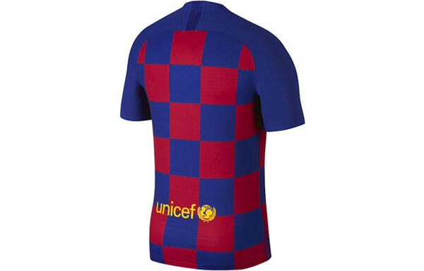 Футболка Nike 2019/20 season Barcelona Vapor Home Player Version Blue/Red, синий — фото 2