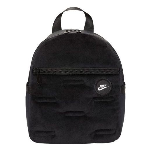 

Сумка sportswear futura 365 mini velour backpack 'black' Nike, черный