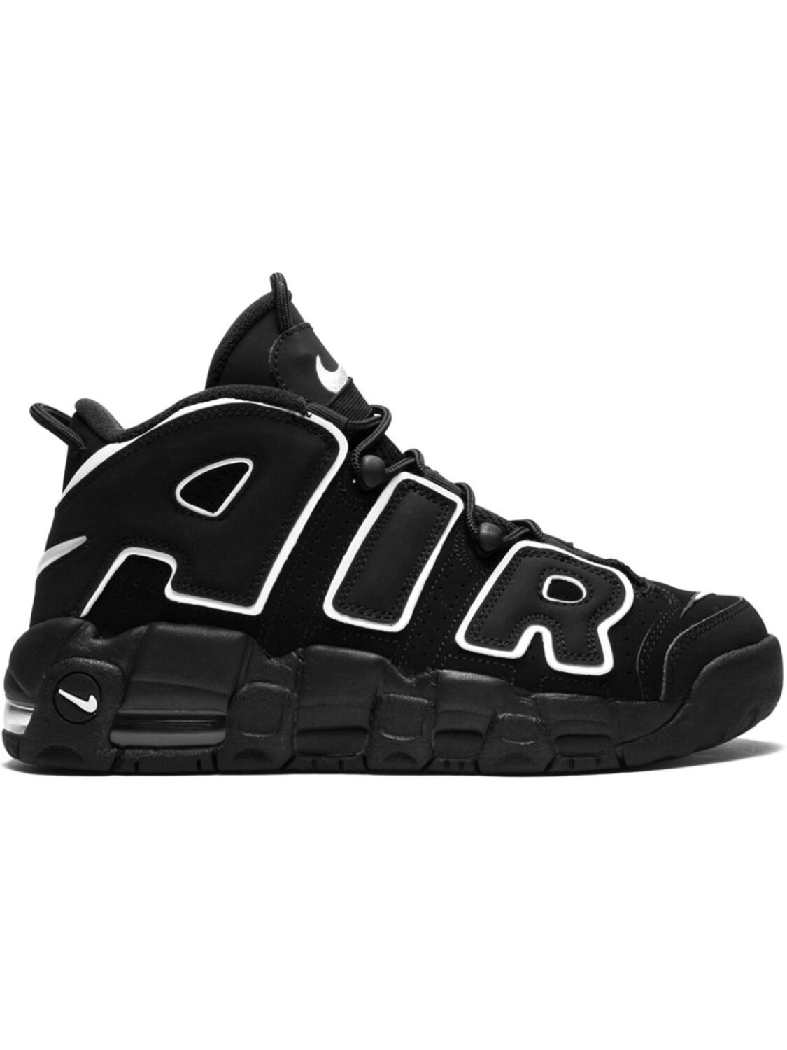 

Nike Kids кроссовки Air More Uptempo, черный