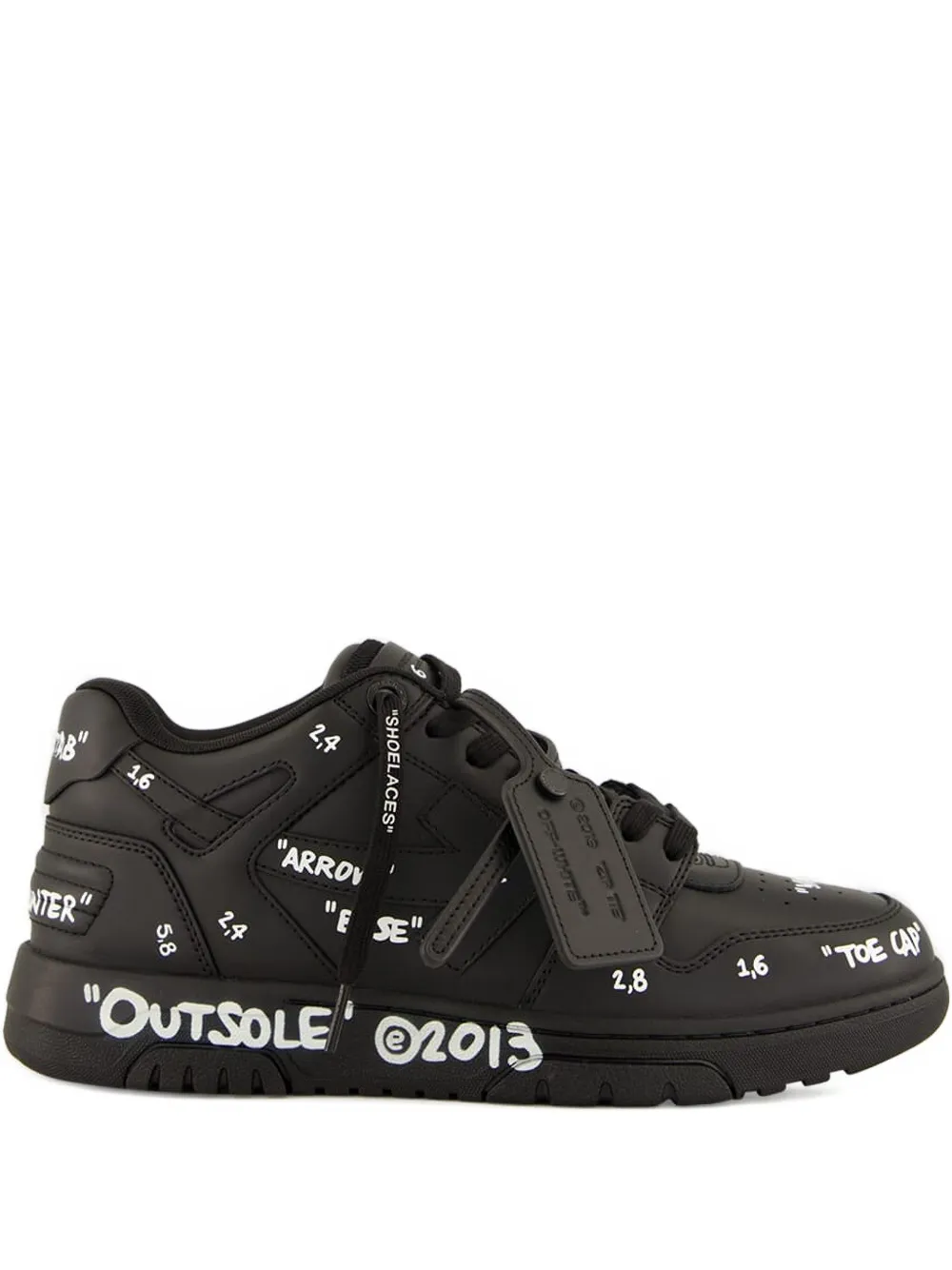 

Кроссовки Out Of Office OFF-WHITE, черный