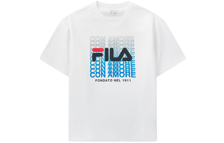 

FILA Футболка мужская белые