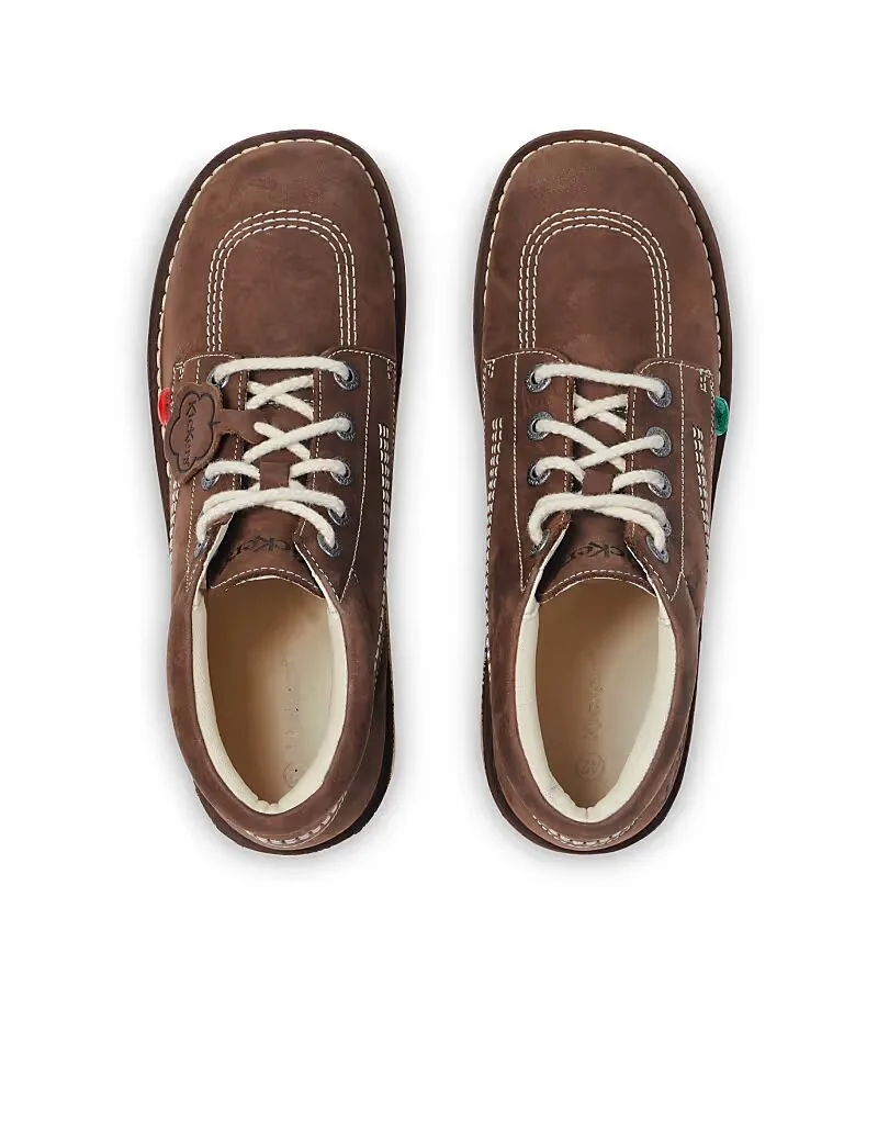 Высокие ботинки Kickers Kick коричневого цвета — фото 2
