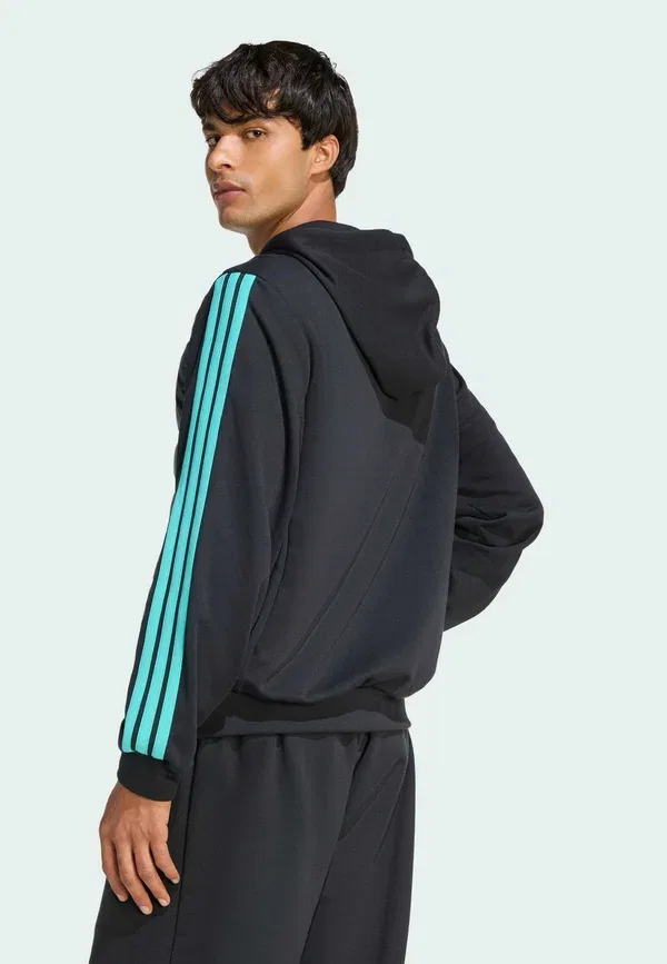 Куртка пуховая Adidas Performance Amg petronas formula 1 team dna puffer down jacket, черный полумятный — фото 2