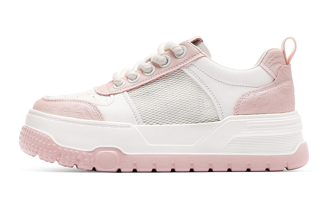 

Кроссовки CВ°BANNER Skateboard Shoes Women's Low-Top Pink, Розовый, Кроссовки CВ°BANNER Skateboard Shoes Women's Low-Top Pink