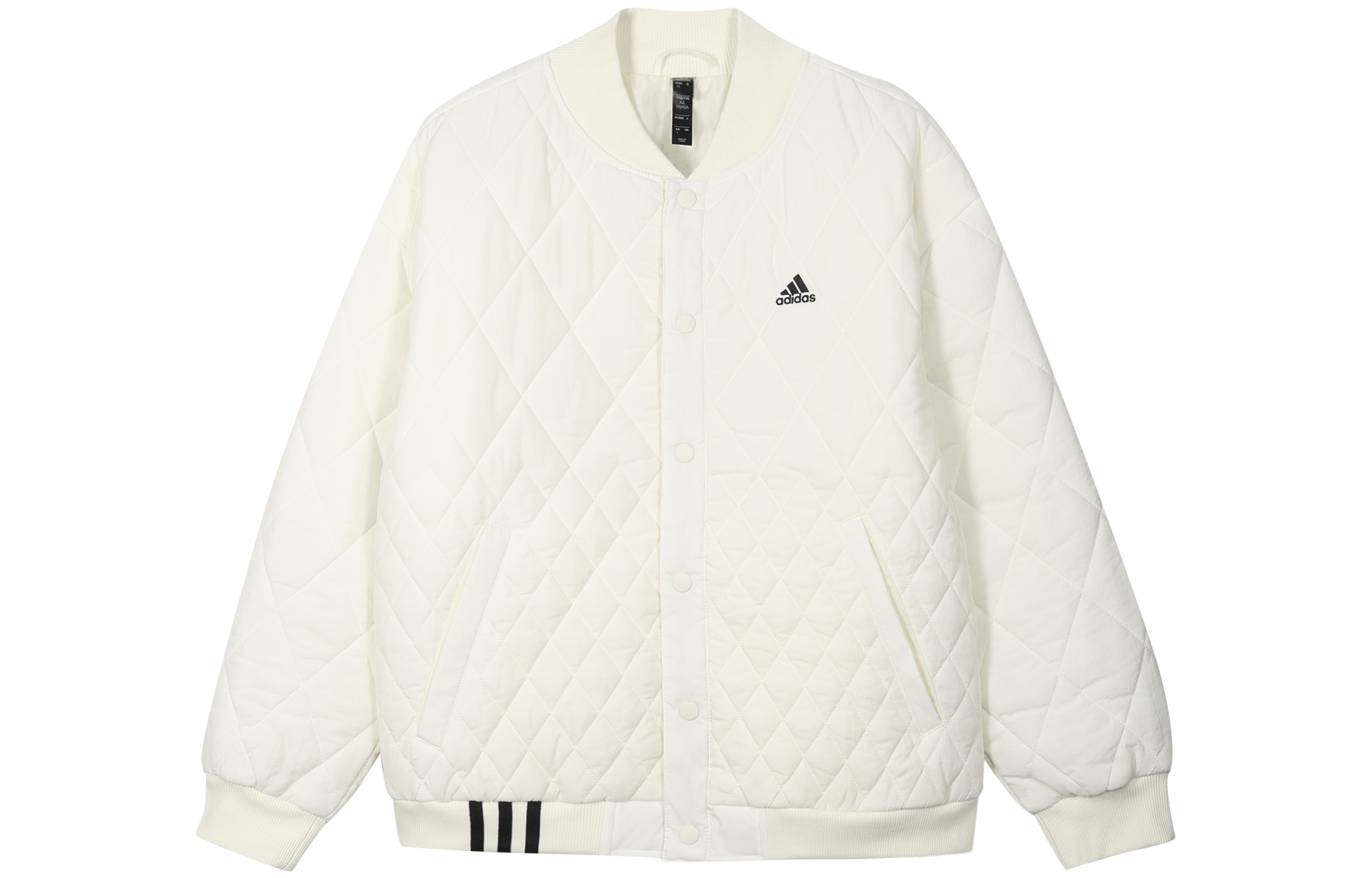 

Adidas Пуховик женский цвета слоновой кости, Ivory