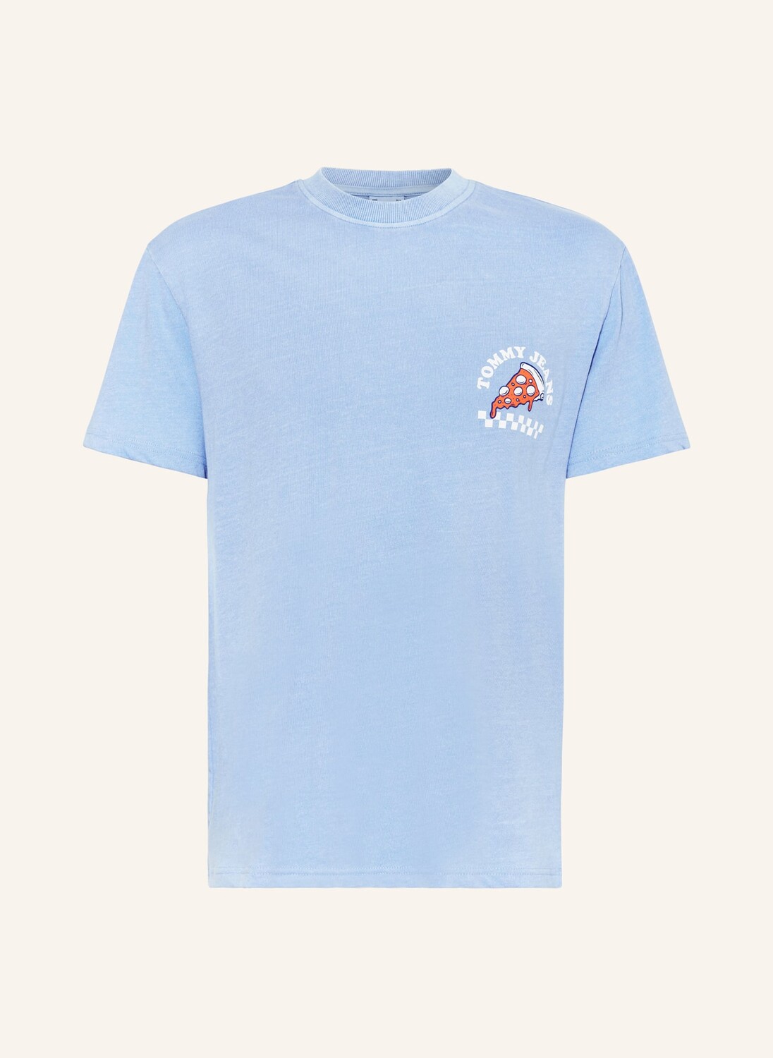 

Футболка оверсайз TOMMY JEANS, цвет C15 Westside Blue