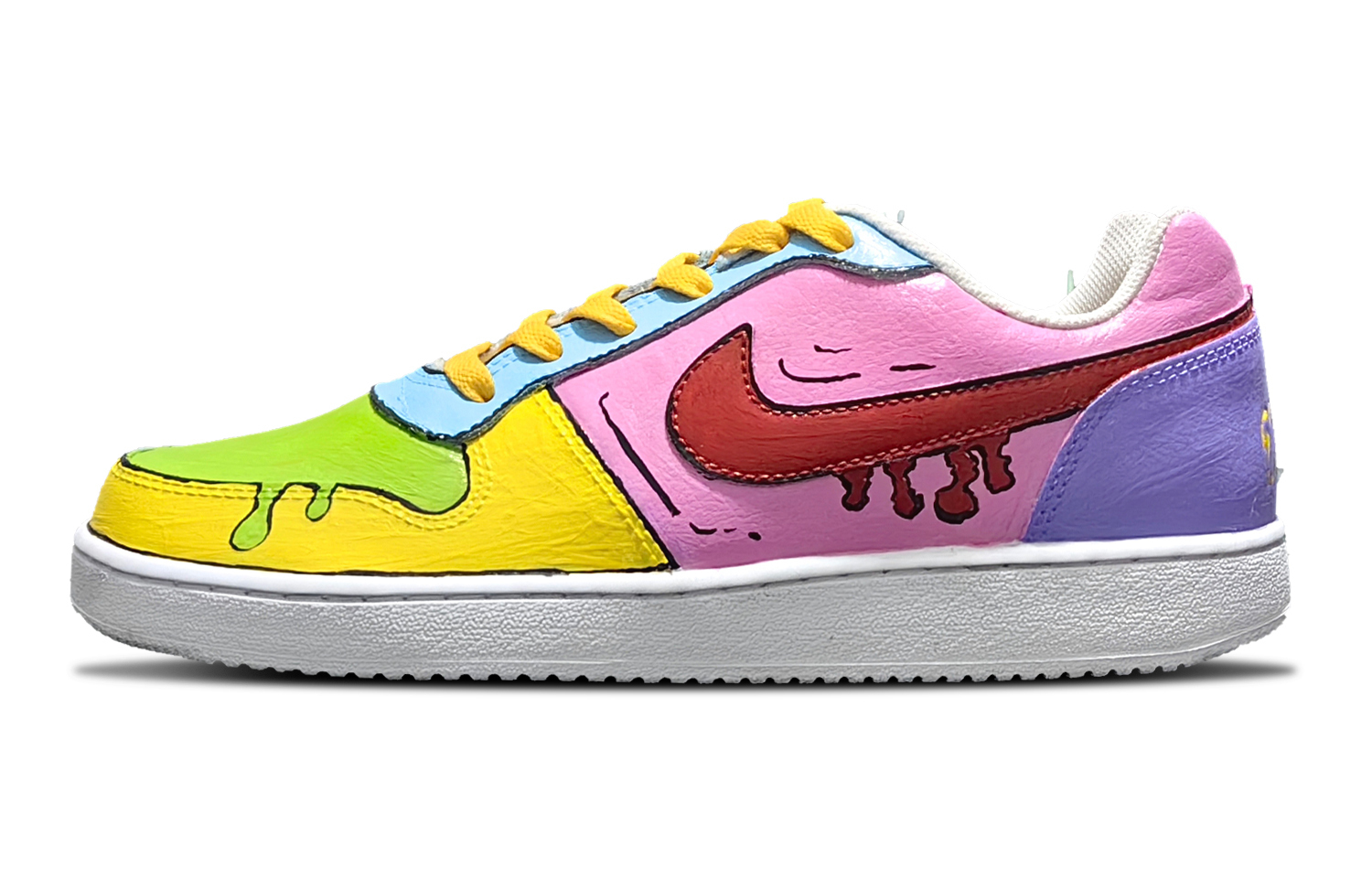 

Nike Эбернон скейтерские кроссовки мужские низкие сине-фиолетово-черные фиолетово-синие, цвет Purple Blue