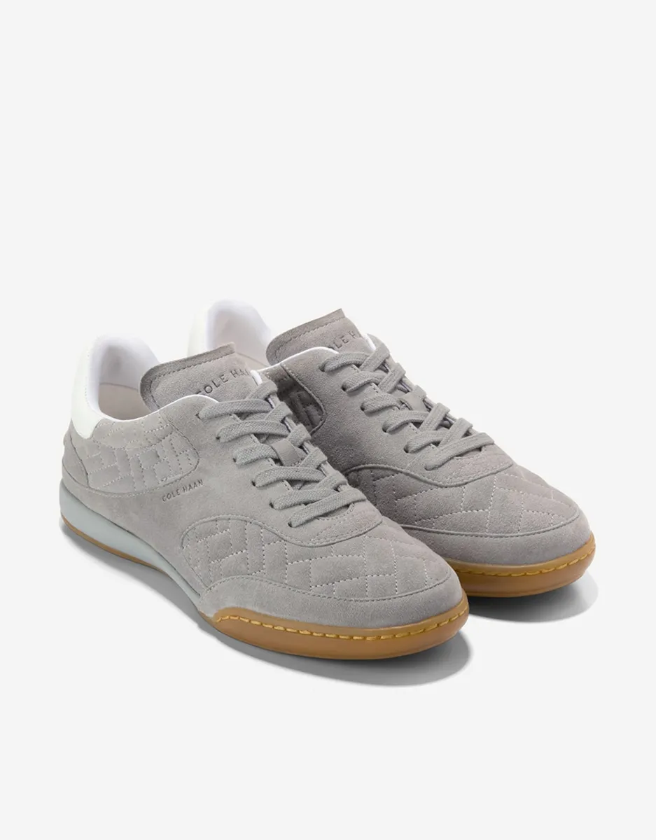 Женские кожаные кроссовки, сделанные из легкой и гибкой кожи Cole Haan, серый — фото 4