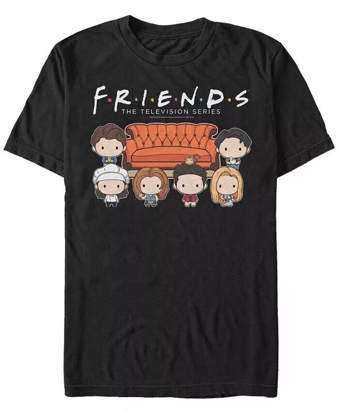 

Мужская футболка Friends Friends Couch Crew с коротким рукавом Fifth Sun, черный