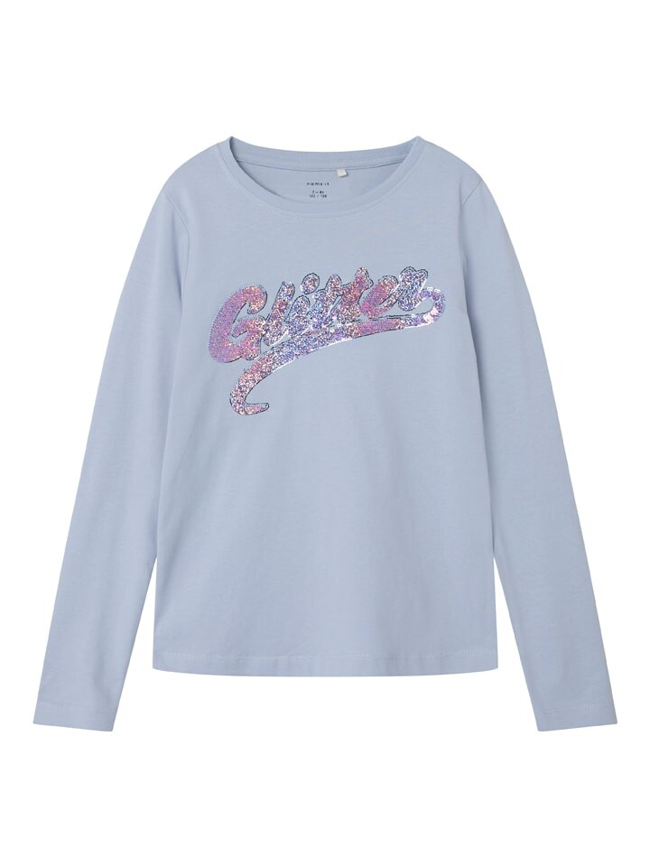

Лонгслив name it Longsleeve, светло-синий