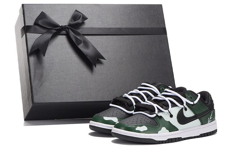 

Кроссовки для скейтбординга Dunk мужские низкие черные/зеленые Nike, Черный, Кроссовки для скейтбординга Dunk мужские низкие черные/зеленые Nike