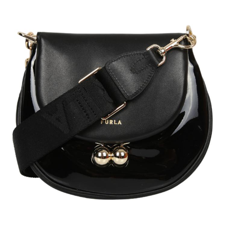 

Furla Кожаная женская сумка через плечо черная