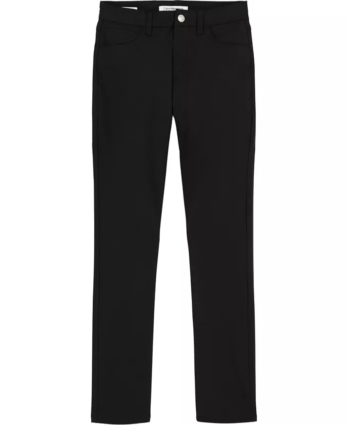 

Брюки Big Boys Slim Fit 5 Pocket Performance Flex Stretch Calvin Klein, черный