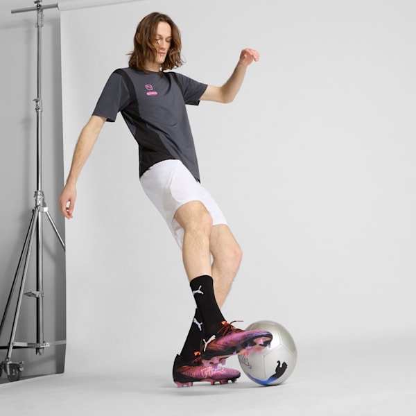 Бутсы для игры в футбол на твердом грунте для мужчин Future 8 Ultimate Puma, черный — фото 3