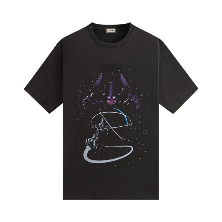 

Футболка Kith x Marvel World Destroyer Vintage Tee, черный