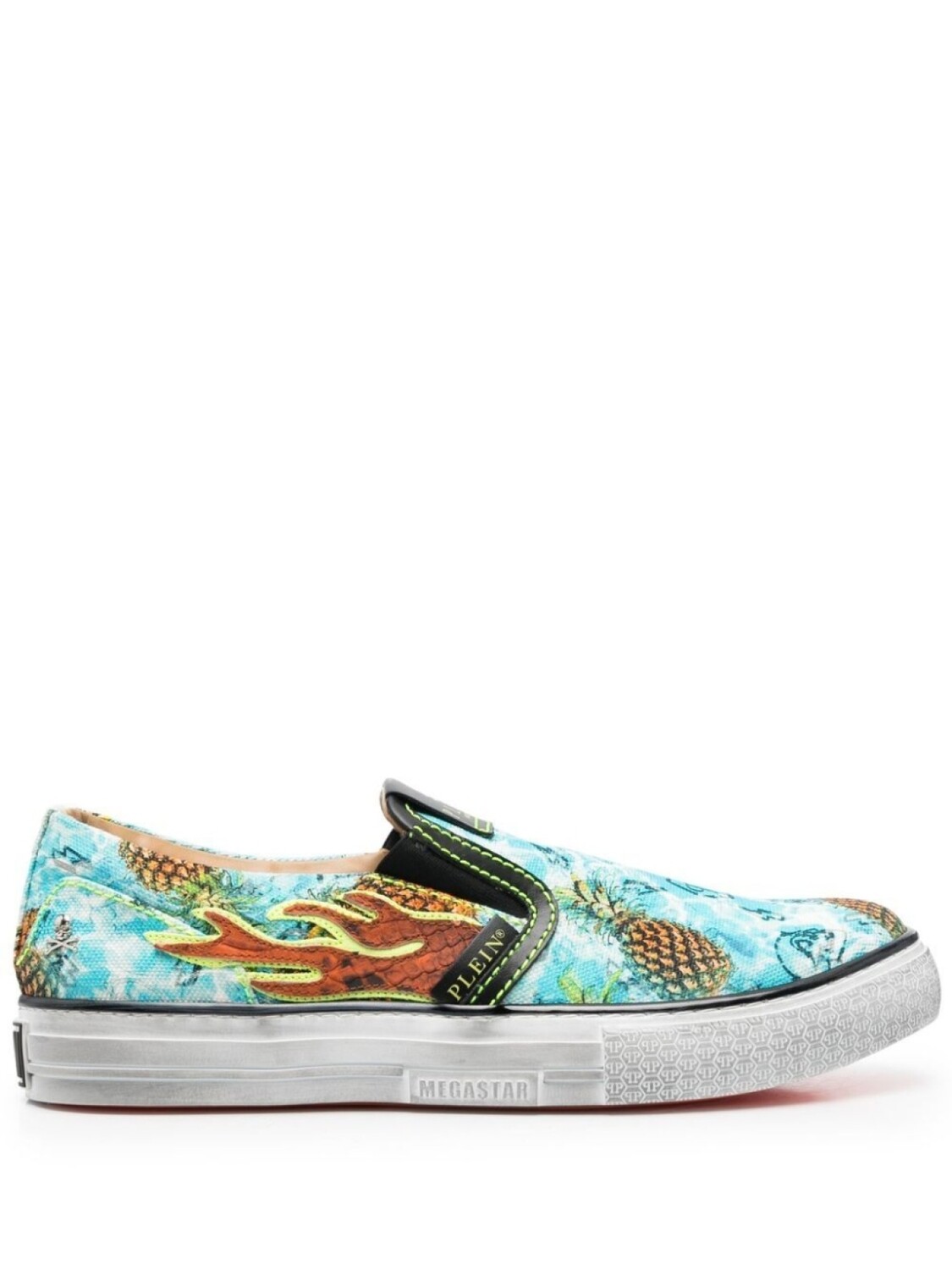 

Слипоны Flame Philipp Plein, синий
