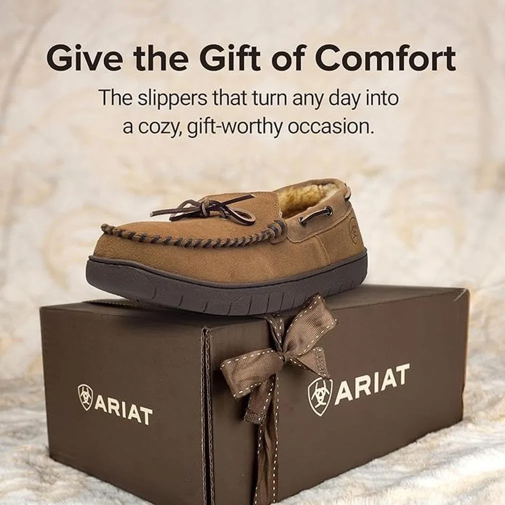 Тапочки с велюровым верхом, ARIAT, коричневый — фото 4
