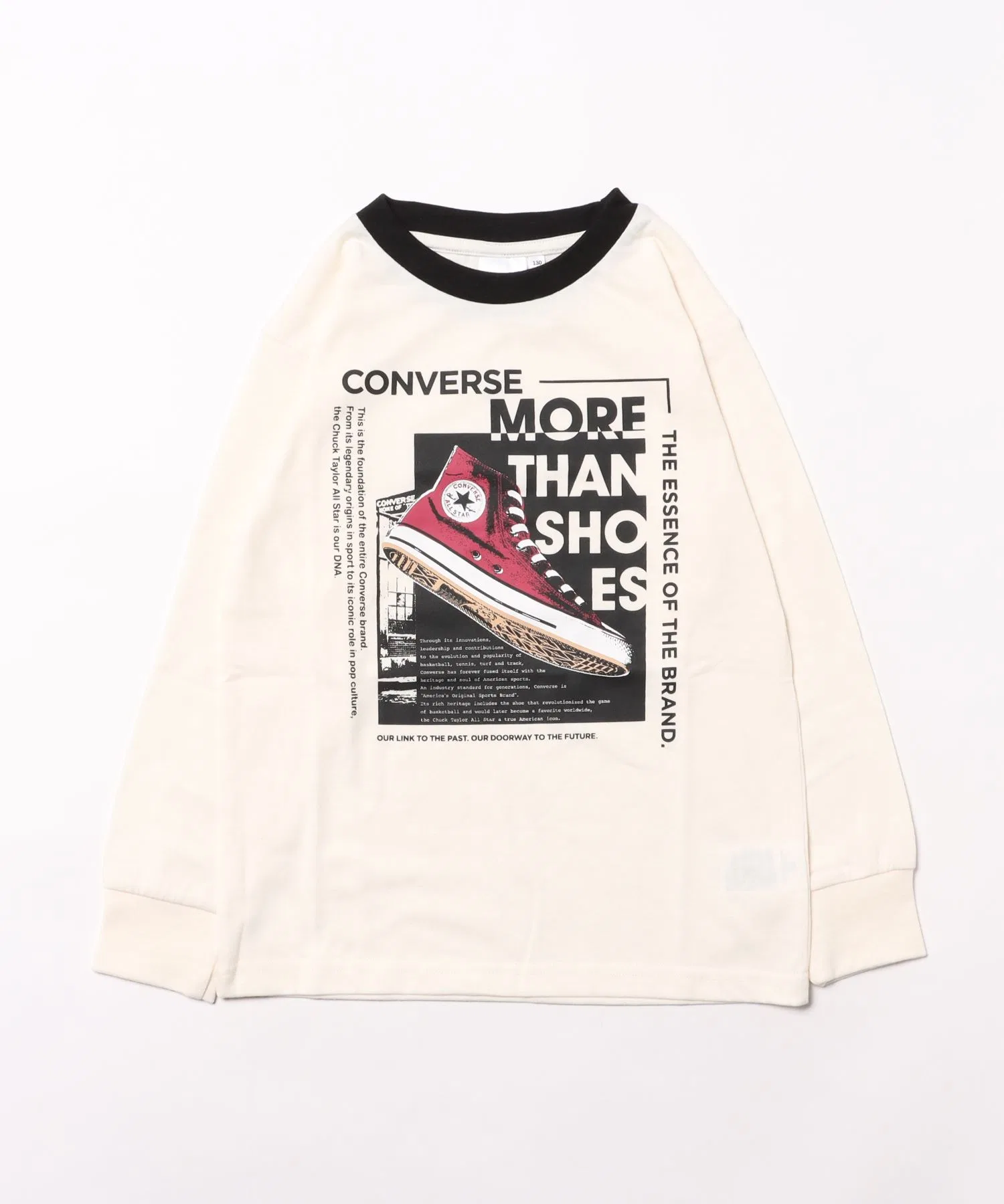 Детская футболка CONVERSE с длинным рукавом
