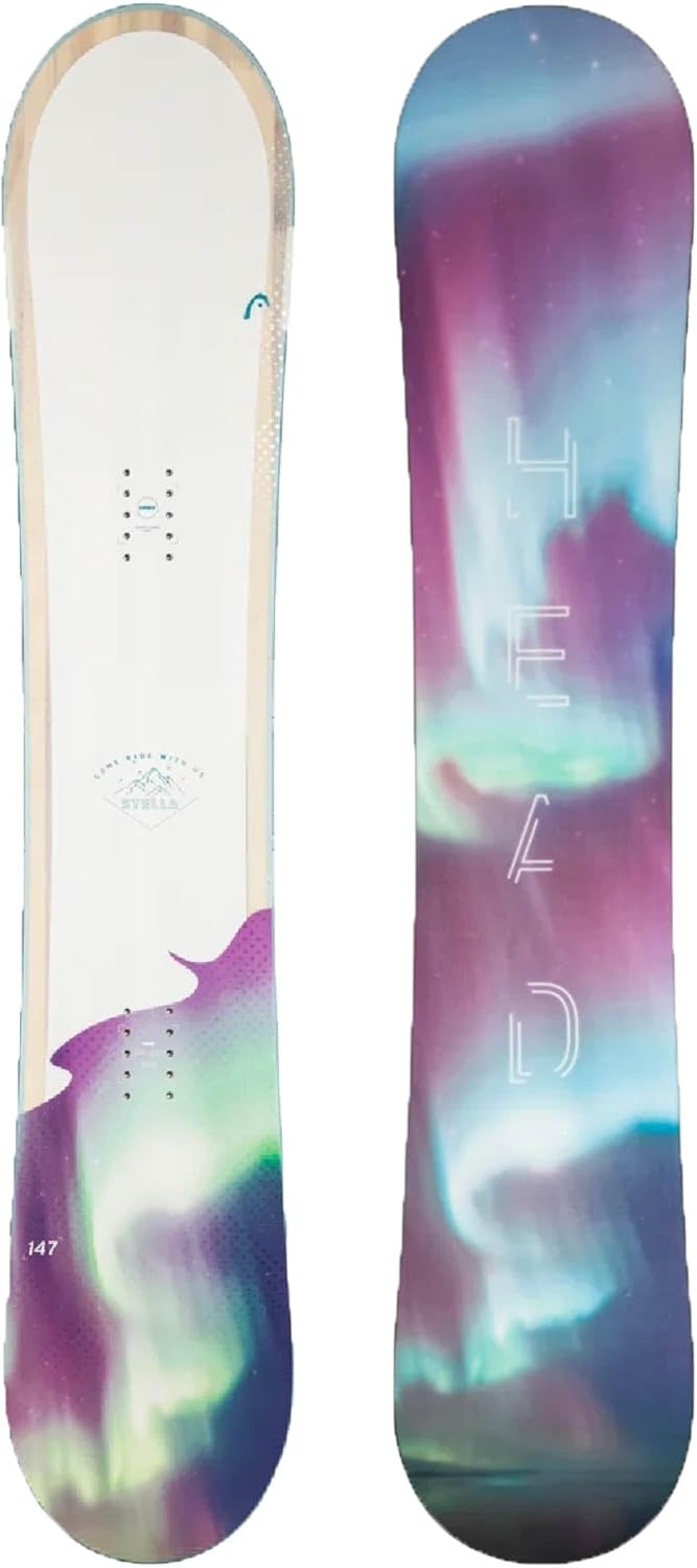 

Женский сноуборд HEAD Stella Flat Rocker - прочный и легкий фристайловый сноуборд для начинающих, Multi, Розовый, Женский сноуборд HEAD Stella Flat Rocker - прочный и легкий фристайловый сноуборд для начинающих, Multi