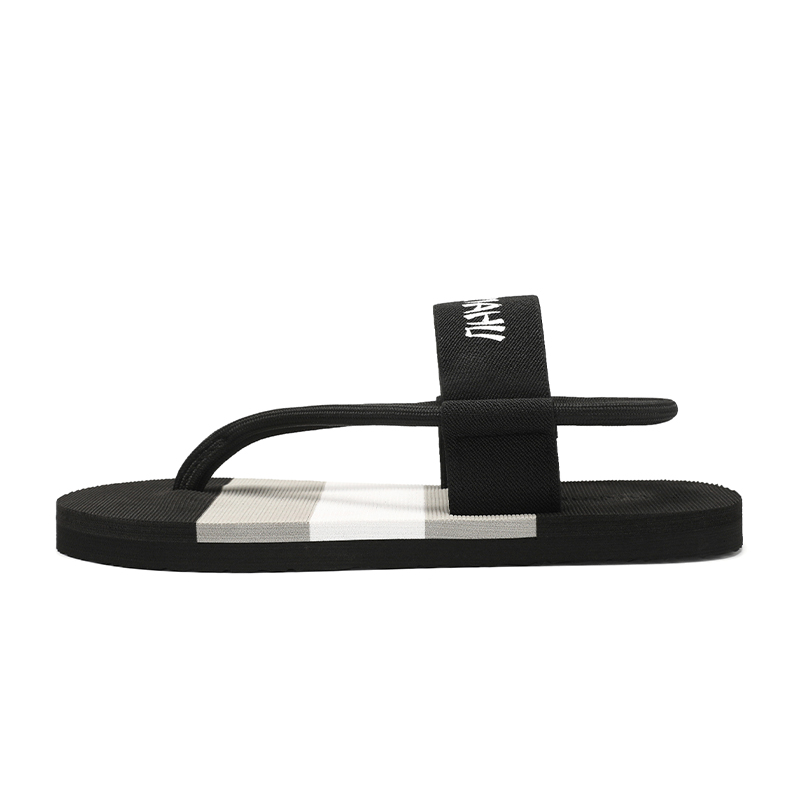 

Сандалии с одним ремешком мужские LONGYING, Black