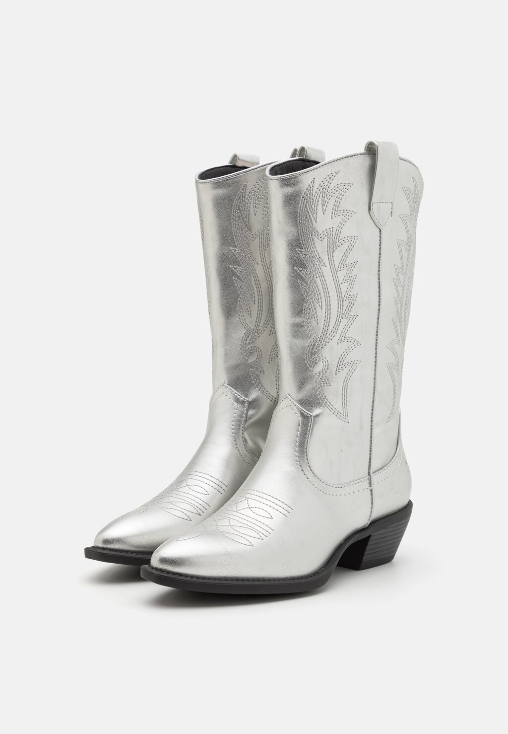 Ковбойские/байкерские сапоги LAWLESS Koi Footwear, серебристый — фото 4