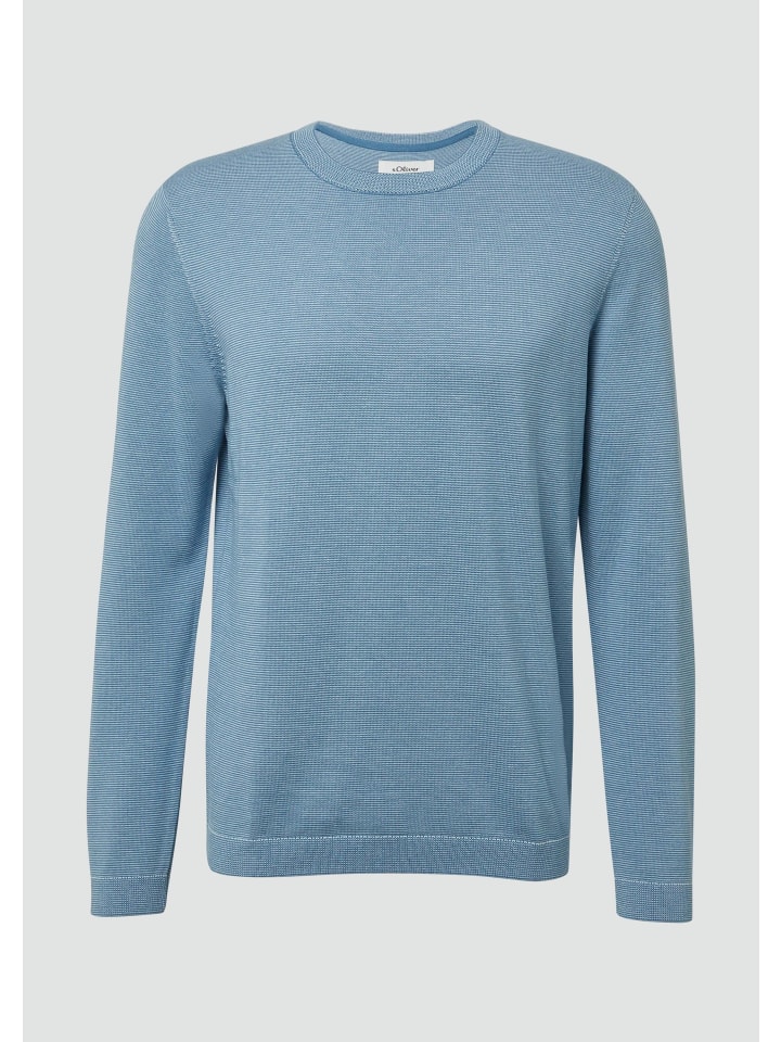 

s.Oliver Вязаный свитер 62G1_пастельно-бирюзового цвета