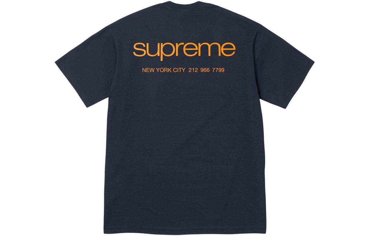 

Футболка из коллекции осень/зима FW23 унисекс Supreme, желтый