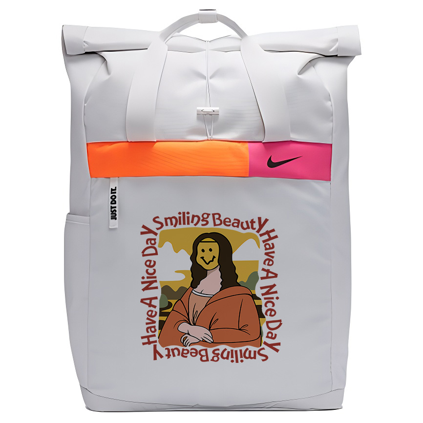 

Nike Тканевый рюкзак унисекс светло-серый, Smile Lisa