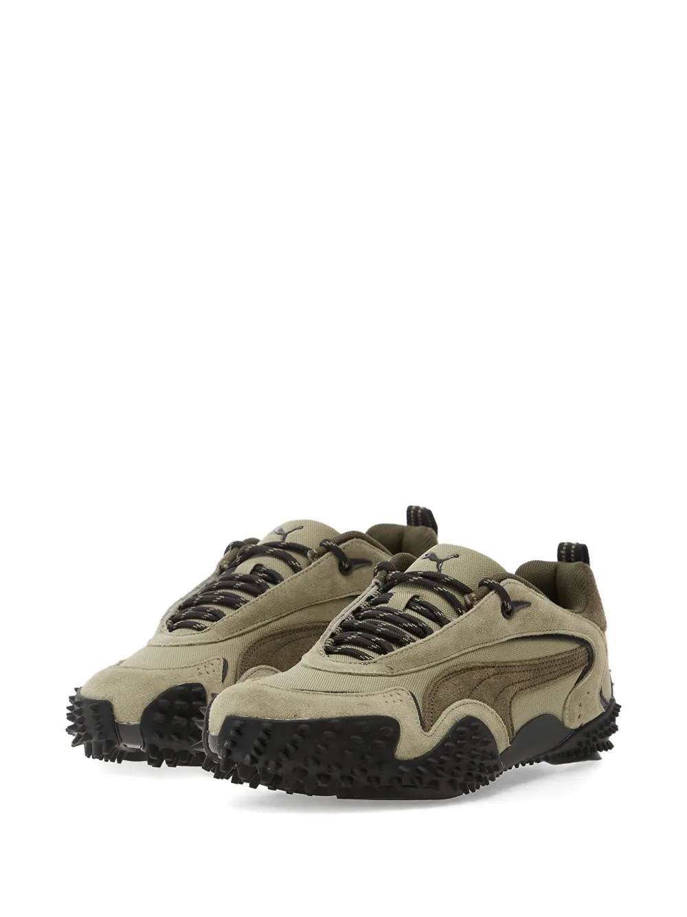 Кроссовки Mostro XC Prime на шнуровке Puma, зеленый — фото 2