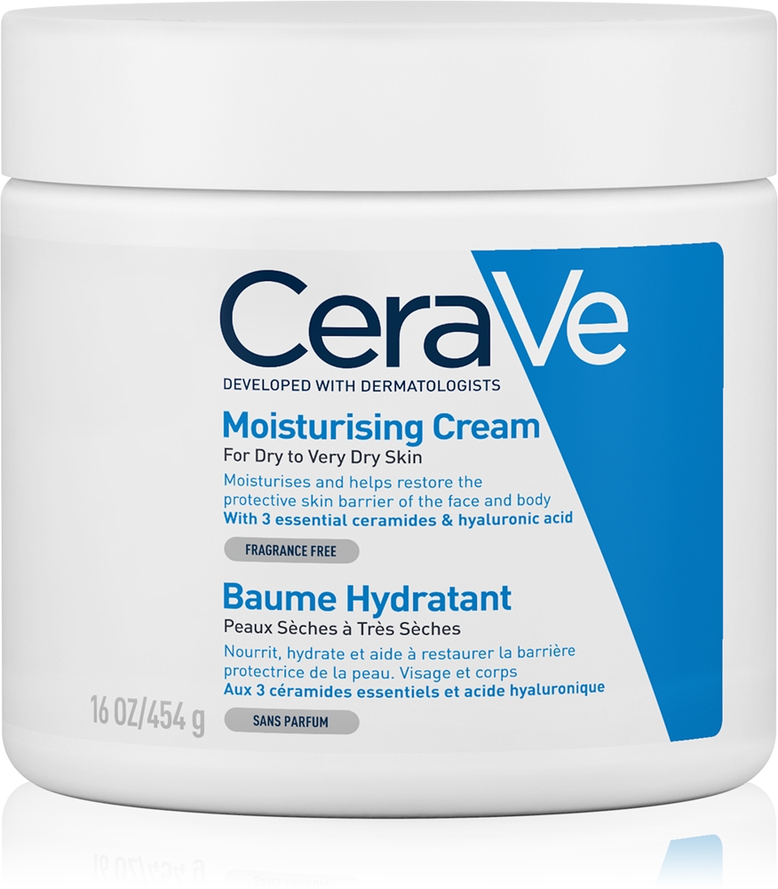 

Увлажняющие средства для лица и тела для сухой и очень сухой кожи Cerave, 454 гр