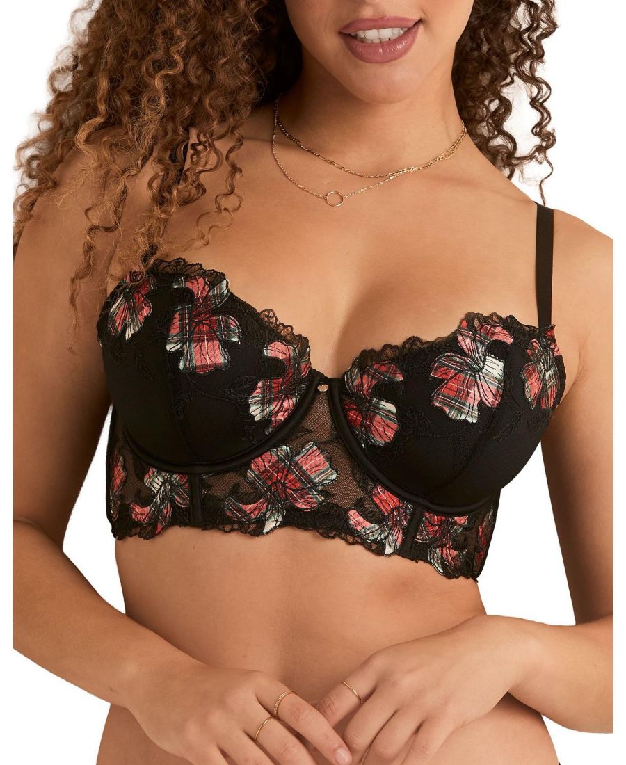 

Женский бюстгальтер Carole Contour Demi Bra Adore Me, Plaid black