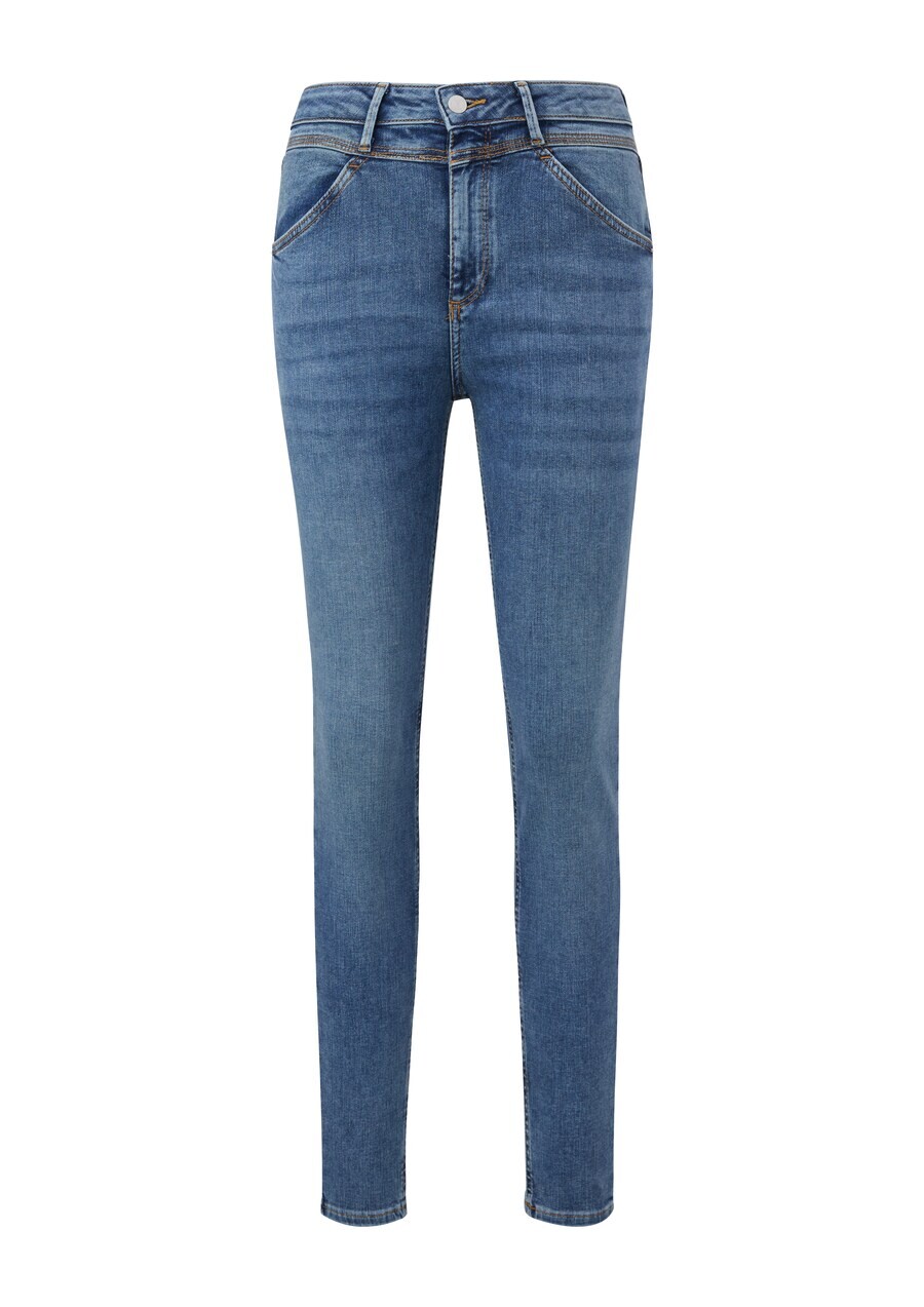 

Джинсы скинни comma casual identity Skinny Jeans, синий деним
