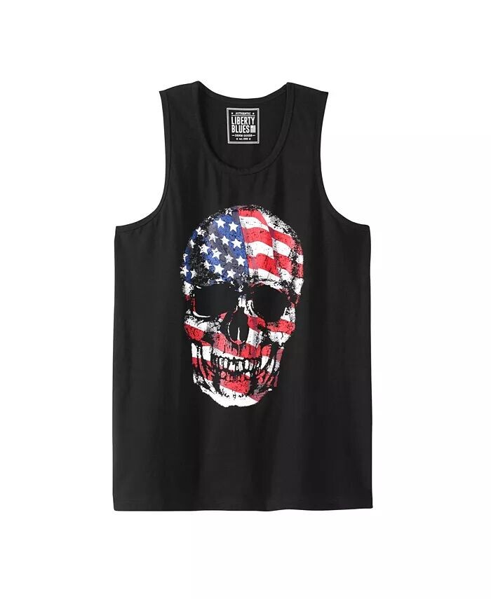 

Майка Americana для мужчин KingSize Big & Tall Liberty Blues, мультиколор