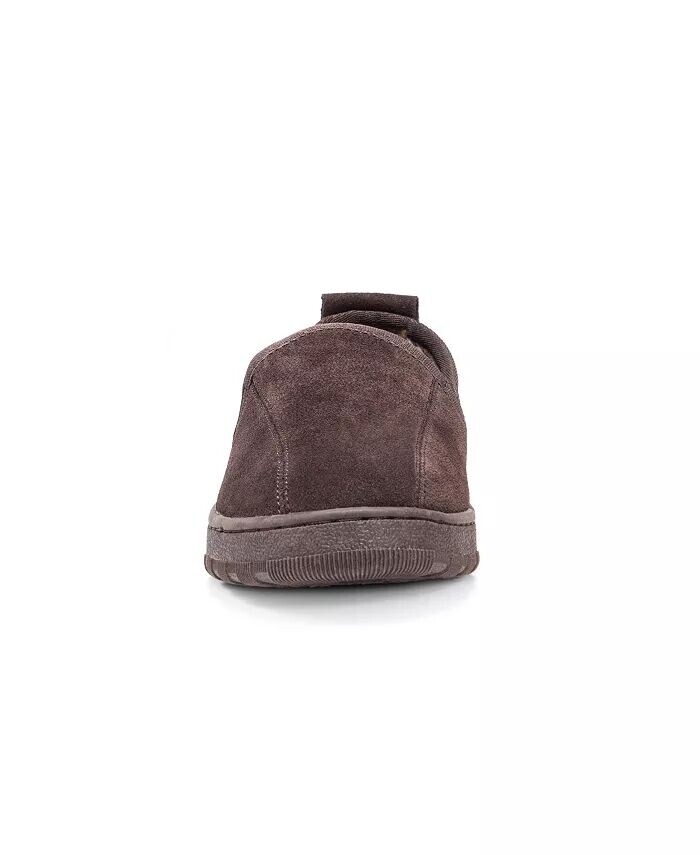 Мужские туфли Eric Printed Berber Suede Slip On, бежевый, 13 MUK LUKS, коричневый — фото 2
