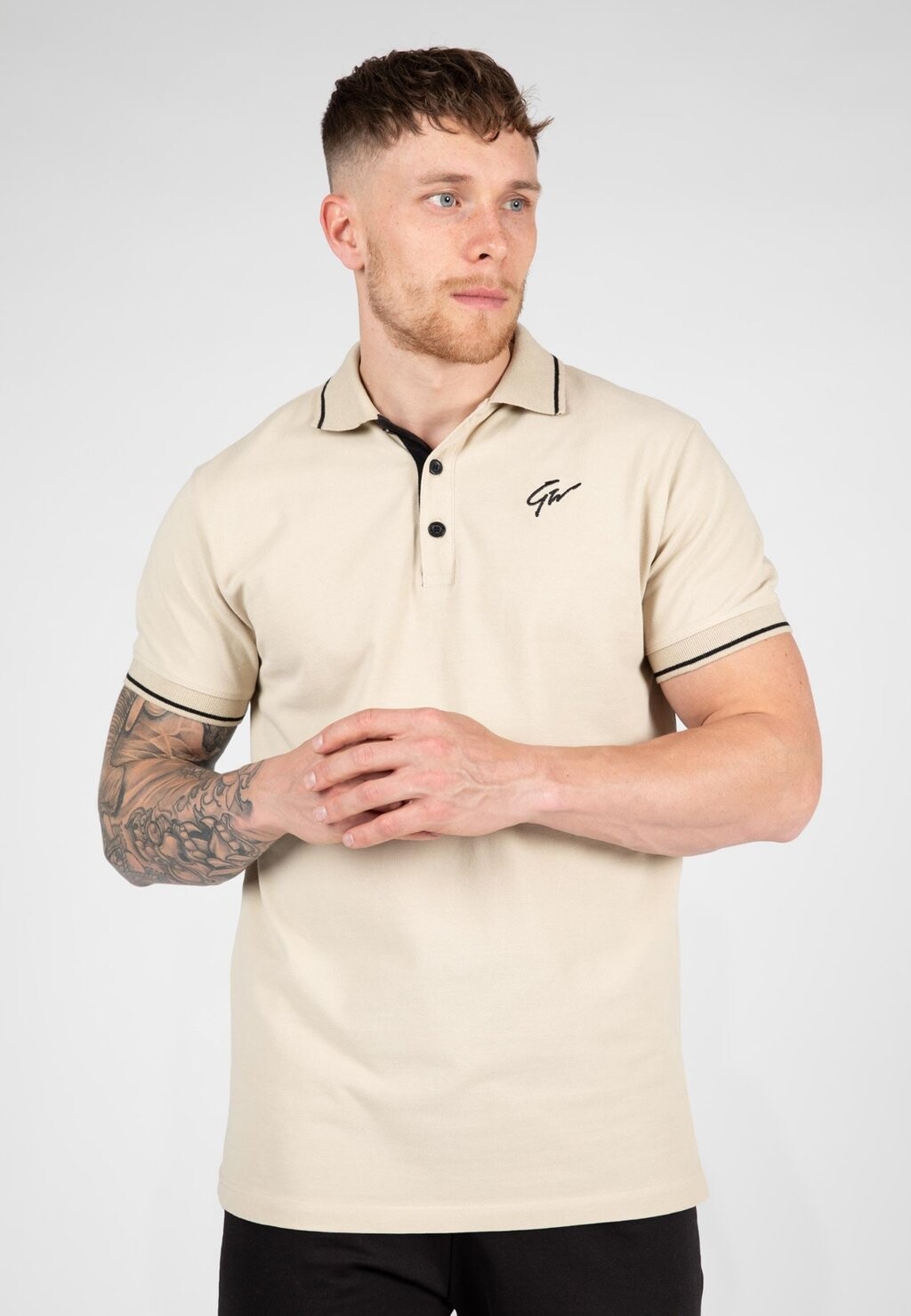 

Рубашка поло DELANO Gorilla Wear, цвет beige