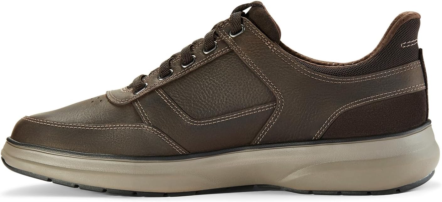 Мужские кроссовки Clarks Mullen Easy, темно-коричневый — фото 3
