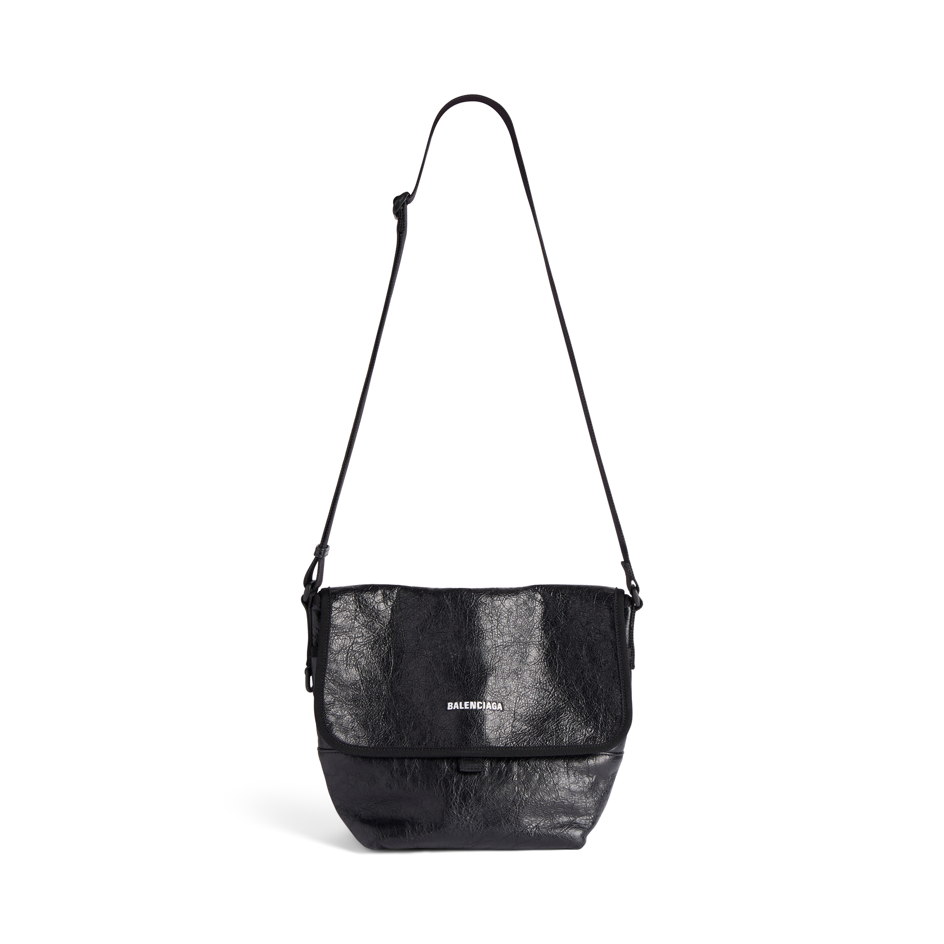 

Маленькая сумка-мессенджер Explorer BALENCIAGA, черный