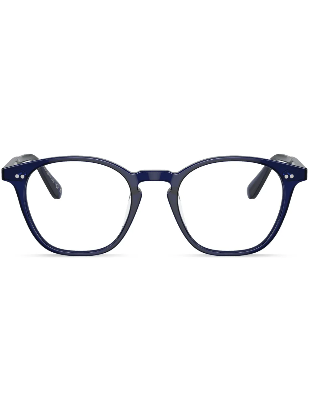 

Очки Ronne в круглой оправе Oliver Peoples, синий
