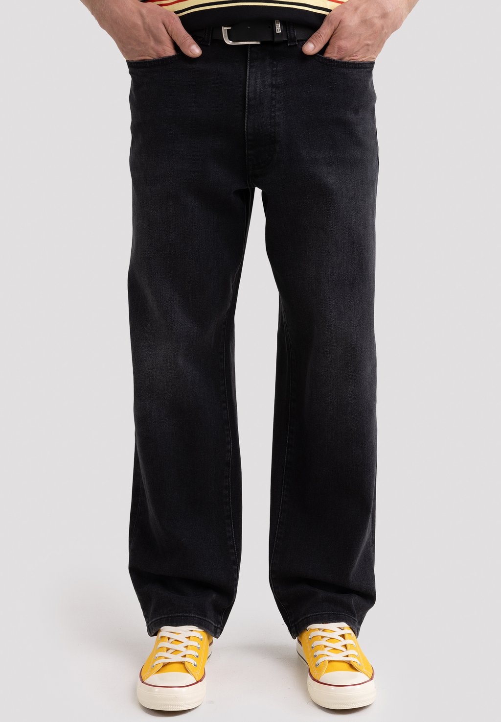 

Джинсы свободного кроя ISAAC WORKWEAR Big Star, черный