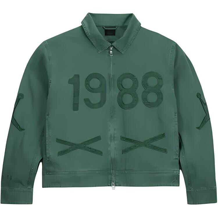 

Куртка Nina Chanel Abney Cobranded Edition унисекс зеленая Jordan, зеленый