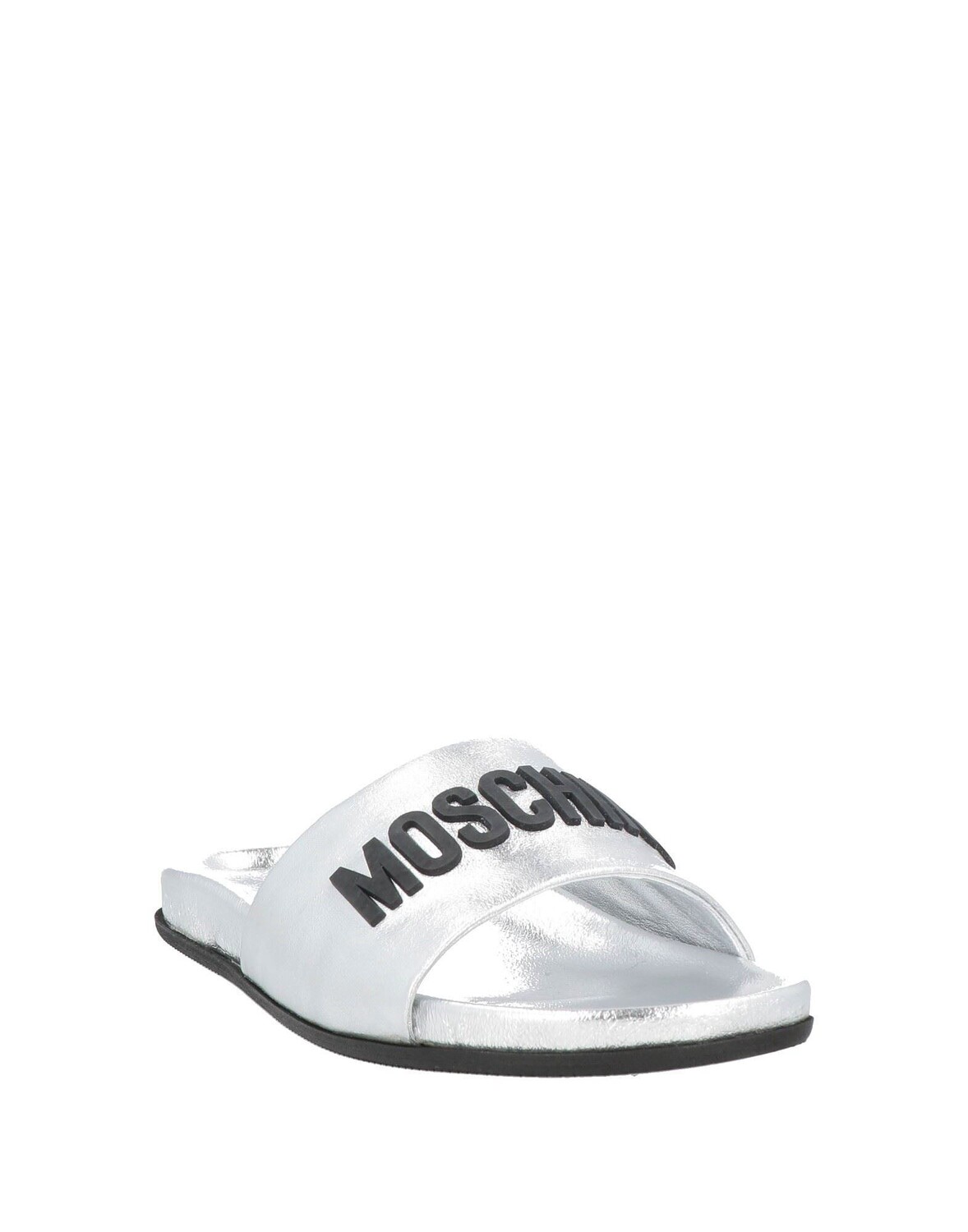 Сандалии Moschino, серебро — фото 2