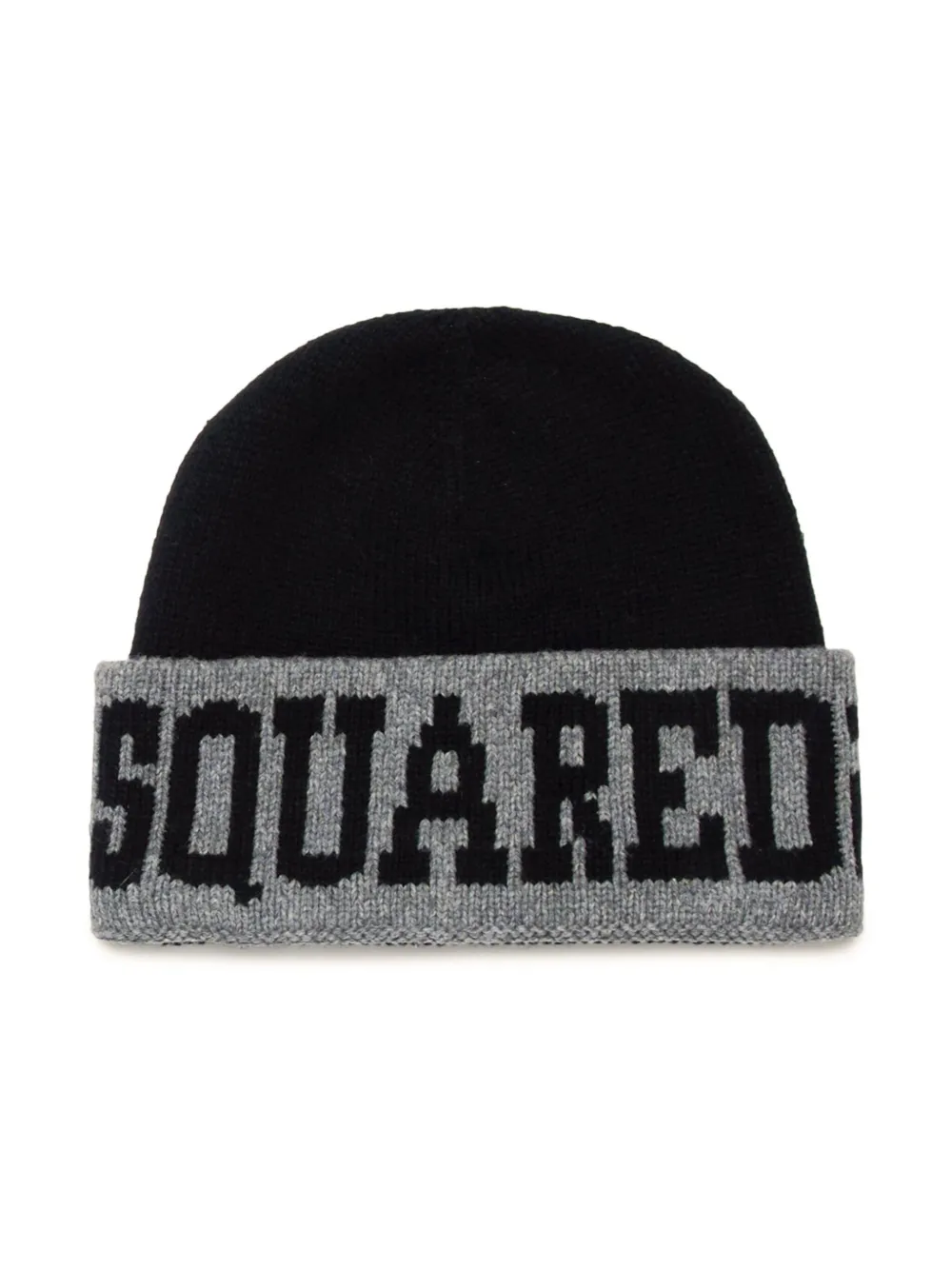 

Шапка бини с логотипом DSQUARED2 KIDS, черный