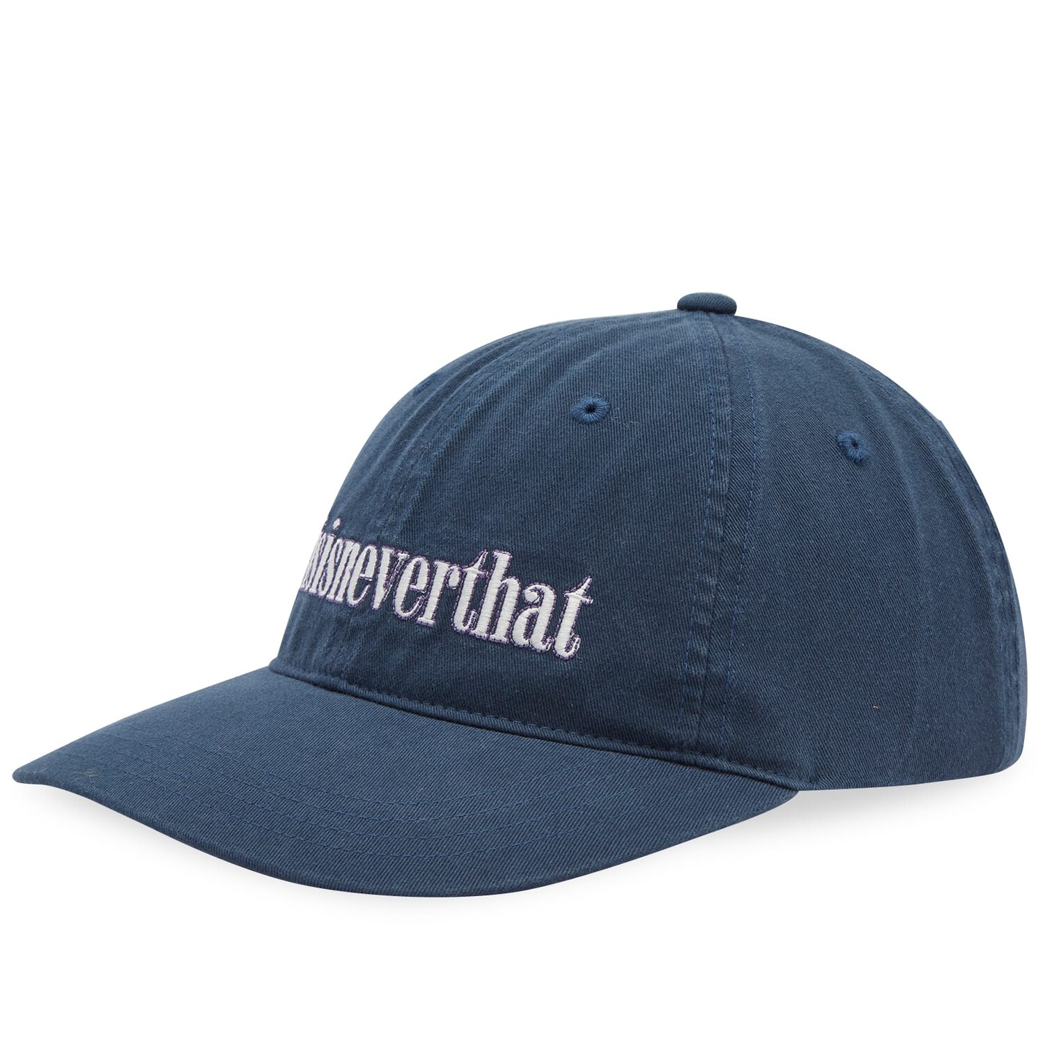 

Бейсболка Thisisneverthat Double Stitch Onyx Hat, темно-синий