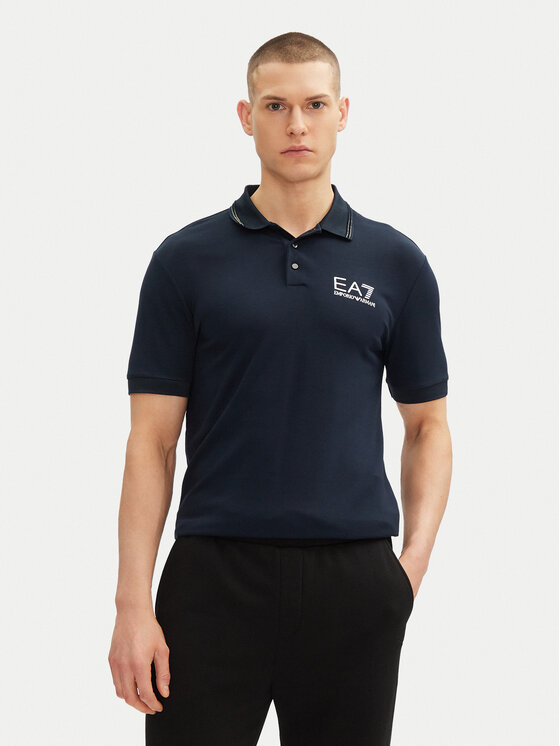 

Рубашка поло облегающего кроя 7M000300 AF13739 UB102 Ea7 Emporio Armani, синий